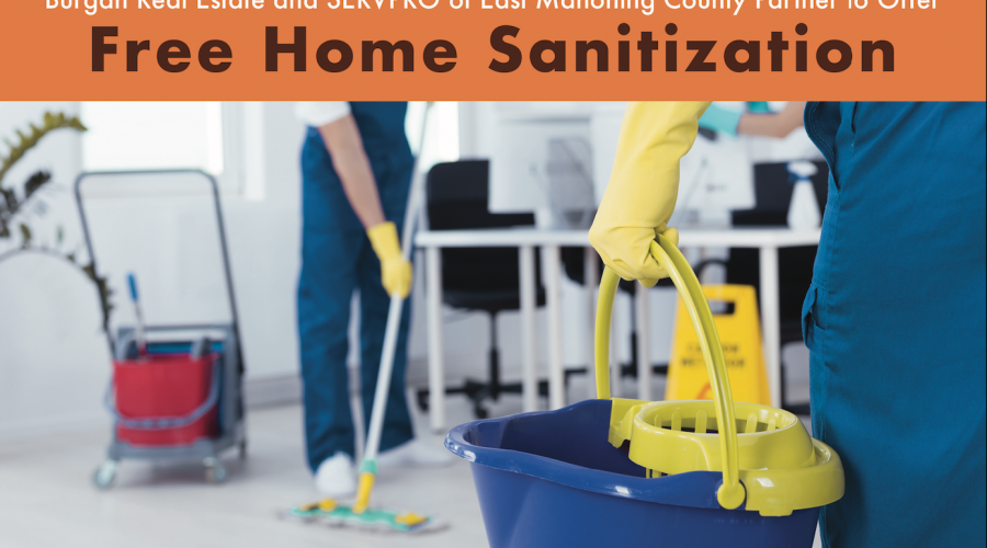 Burgan Real Estate and SERVPRO®of East Mahoning County Partner to Offer Free Home Sanitization